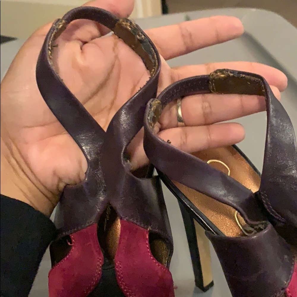 Jessica Simpson Colorblock heels - Picture 12 of 12